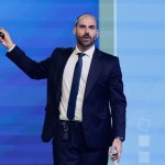 Eduardo Bolsonaro en la cumbre en Buenos Aires, Argentina, el 4 de diciembre del 2024. Gettyimages.ru