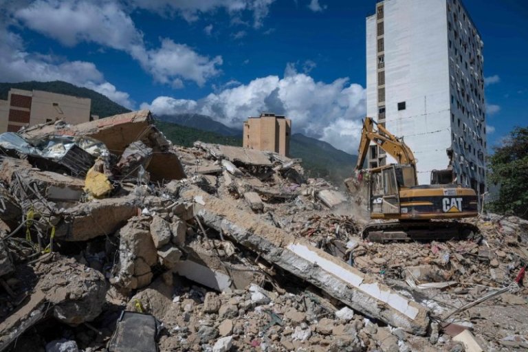 Suman 3 mil 685 muertos por terremotos en Venezuela; más de 17 mil personas quedaron sin vivienda