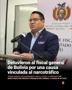 Tras una acusación de Estados Unidos, detuvieron al fiscal que investiga a Cerimedo en Bolivia